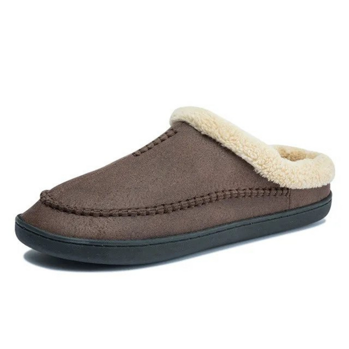CloudSoft Inomhus tofflor | Fleecefodrade slip-on-tofflor för män