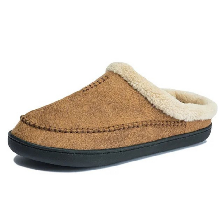 CloudSoft Inomhus tofflor | Fleecefodrade slip-on-tofflor för män