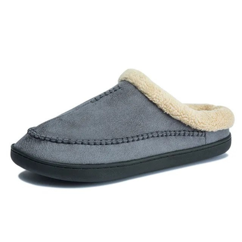 CloudSoft Inomhus tofflor | Fleecefodrade slip-on-tofflor för män