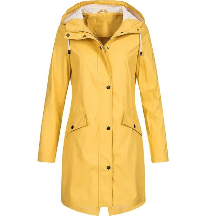 Dam Windbreaker Trenchcoat med Vattentät Funktion