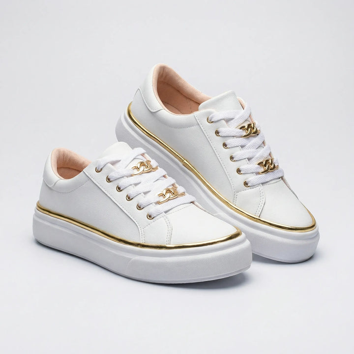 Damsneakers med platå - Tamia