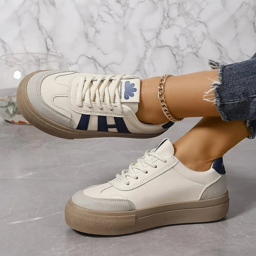 Damskor | 3-stripes | Snörning | Vita sneakers | Damskor