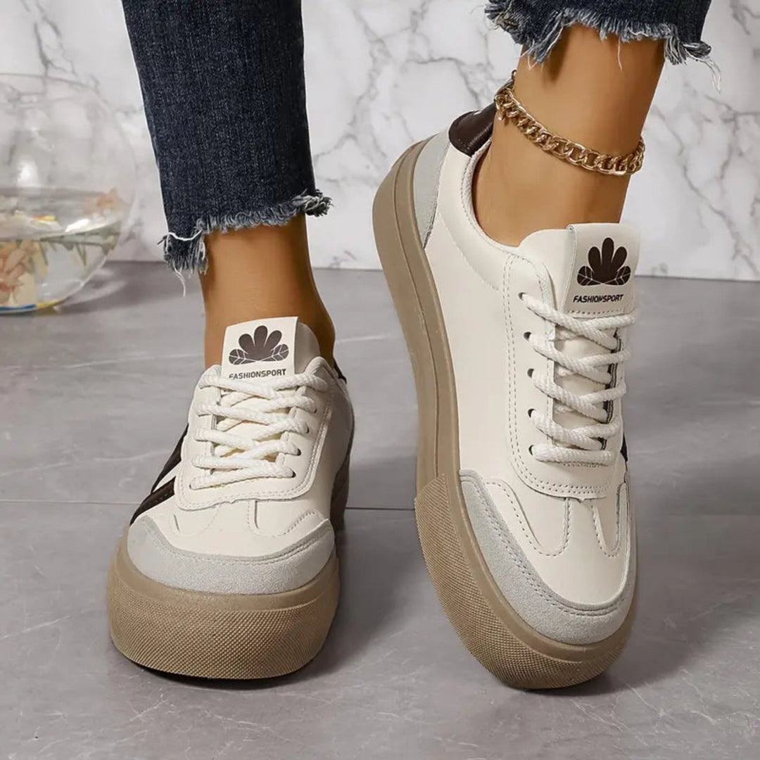 Damskor | 3-stripes | Snörning | Vita sneakers | Damskor