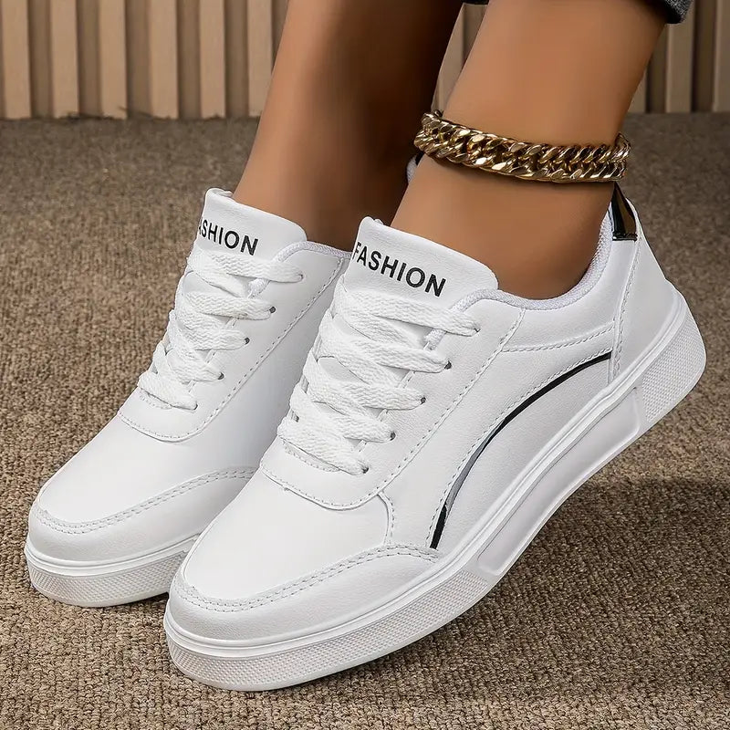 Damskor - Lace Up - Lättvikt - Skate-skor - Sneakers Låg