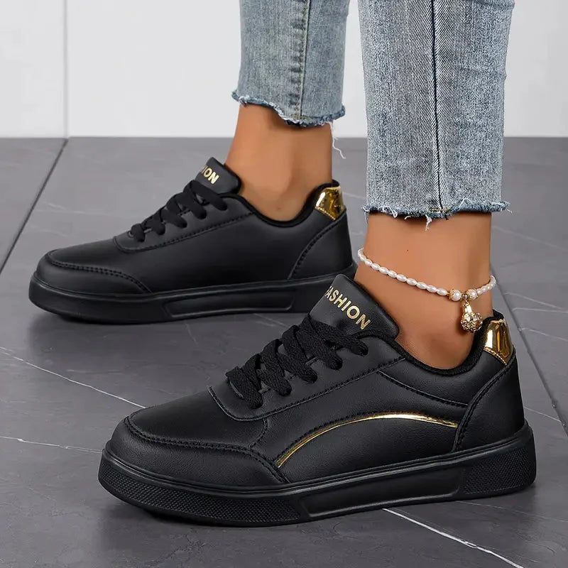 Damskor - Lace Up - Lättvikt - Skate-skor - Sneakers Låg