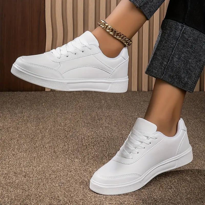 Damskor - Lace Up - Lättvikt - Skate-skor - Sneakers Låg