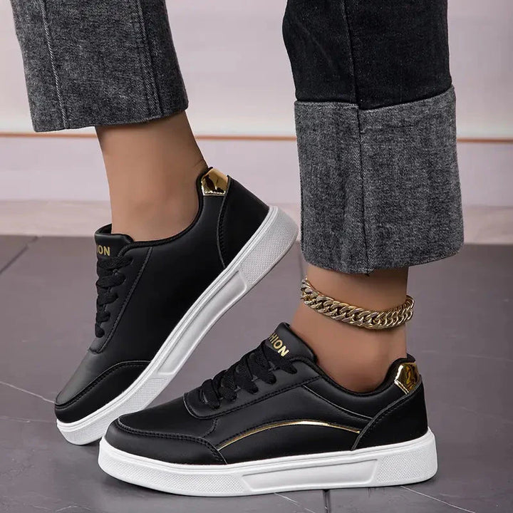 Damskor - Lace Up - Lättvikt - Skate-skor - Sneakers Låg
