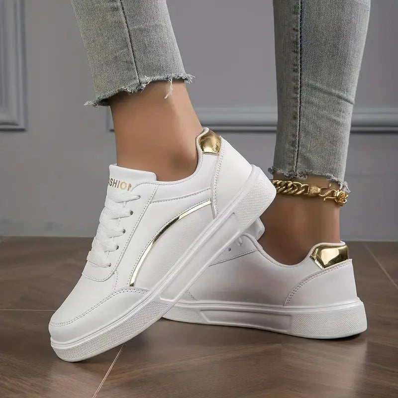 Damskor - Lace Up - Lättvikt - Skate-skor - Sneakers Låg