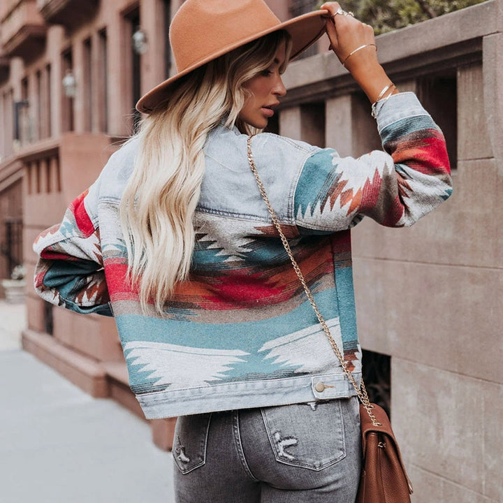 Denimjacka | Vintage | Ljusblå | Oversized Denimjacka | Damjacka