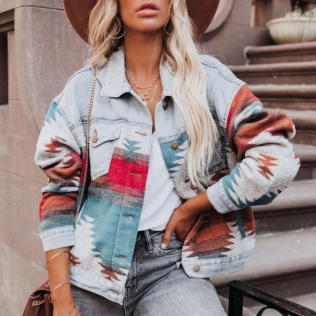 Denimjacka | Vintage | Ljusblå | Oversized Denimjacka | Damjacka
