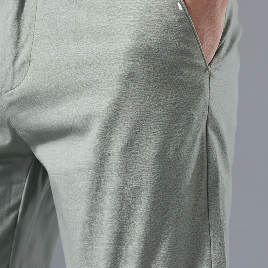 Elastisk slim fit-byxa - Larry