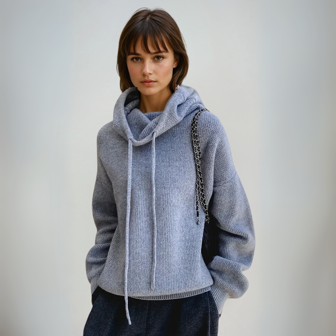 Dam Turtleneck Tröja - Elegant Stil och Komfort