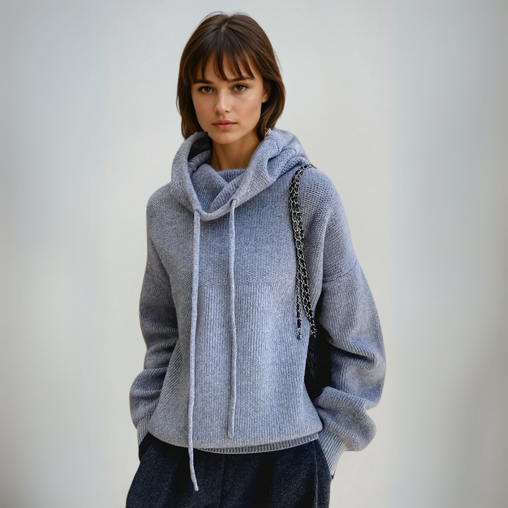 Dam Turtleneck Tröja - Elegant Stil och Komfort