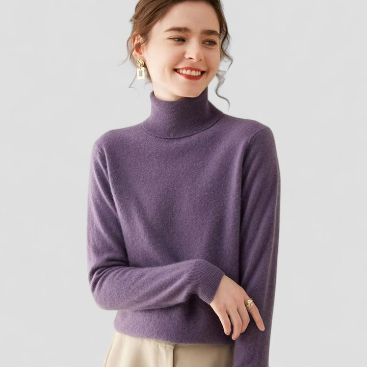 Damtröja Turtleneck Stilren