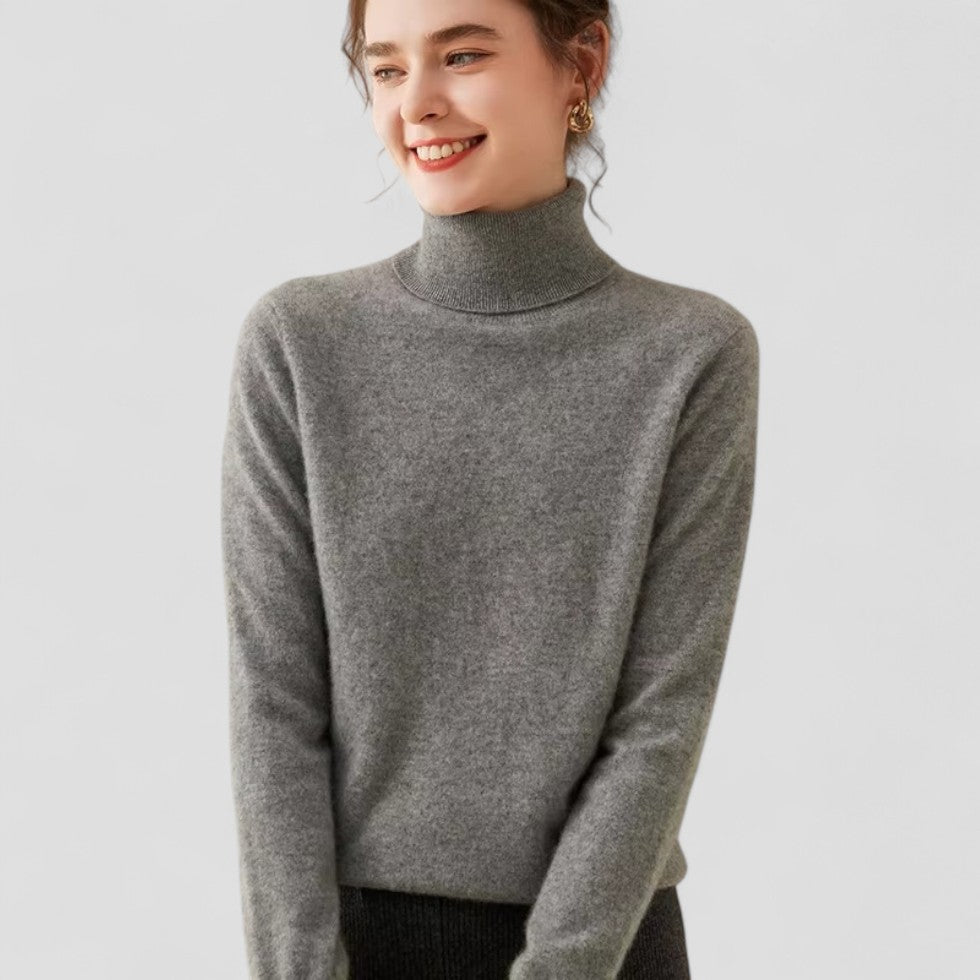 Damtröja Turtleneck Stilren