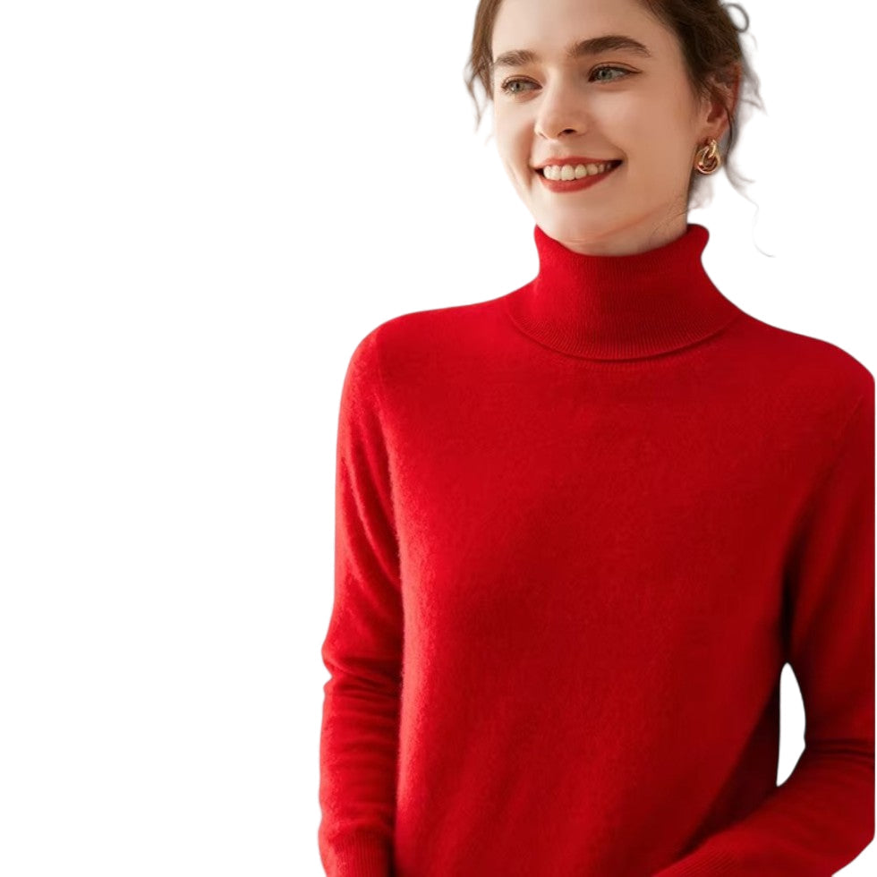 Damtröja Turtleneck Stilren