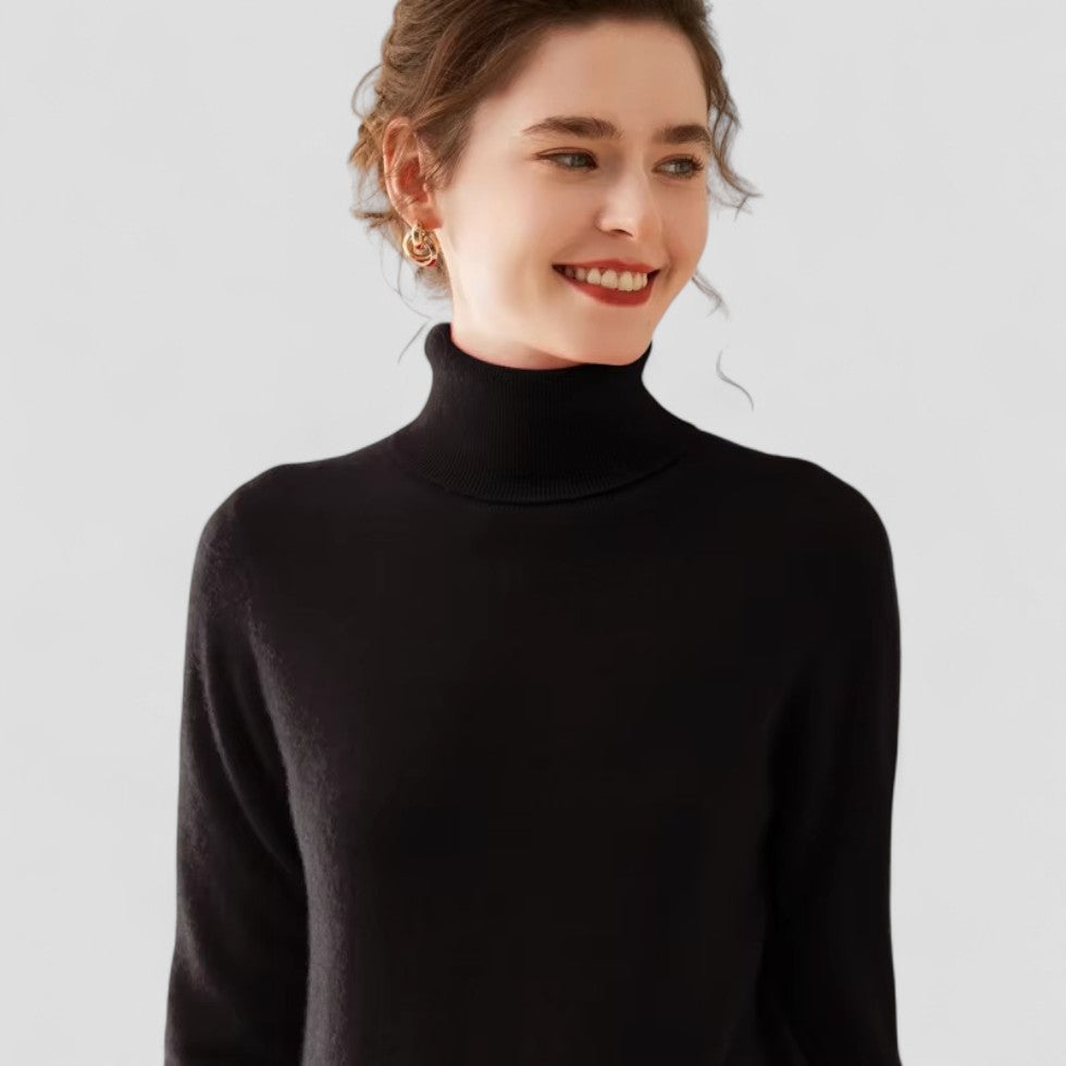 Damtröja Turtleneck Stilren