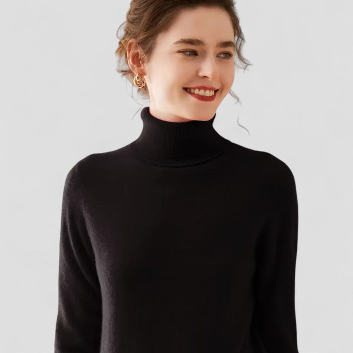 Damtröja Turtleneck Stilren