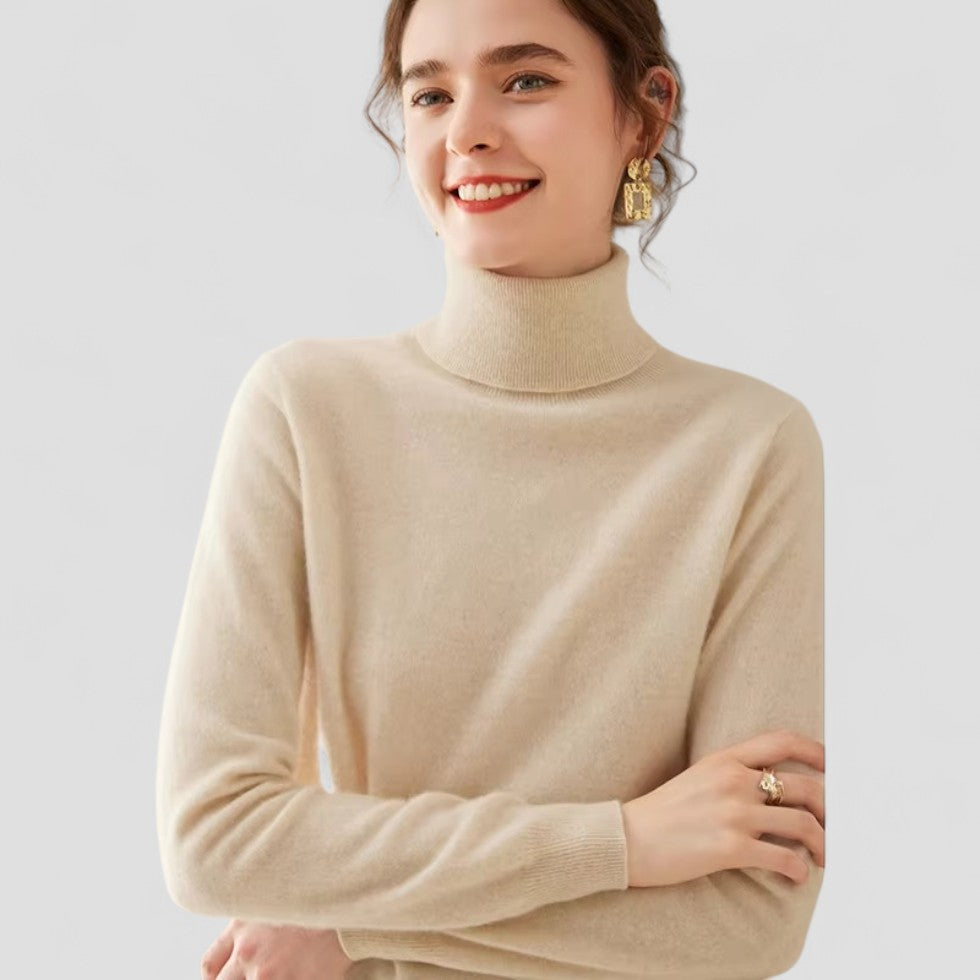 Damtröja Turtleneck Stilren