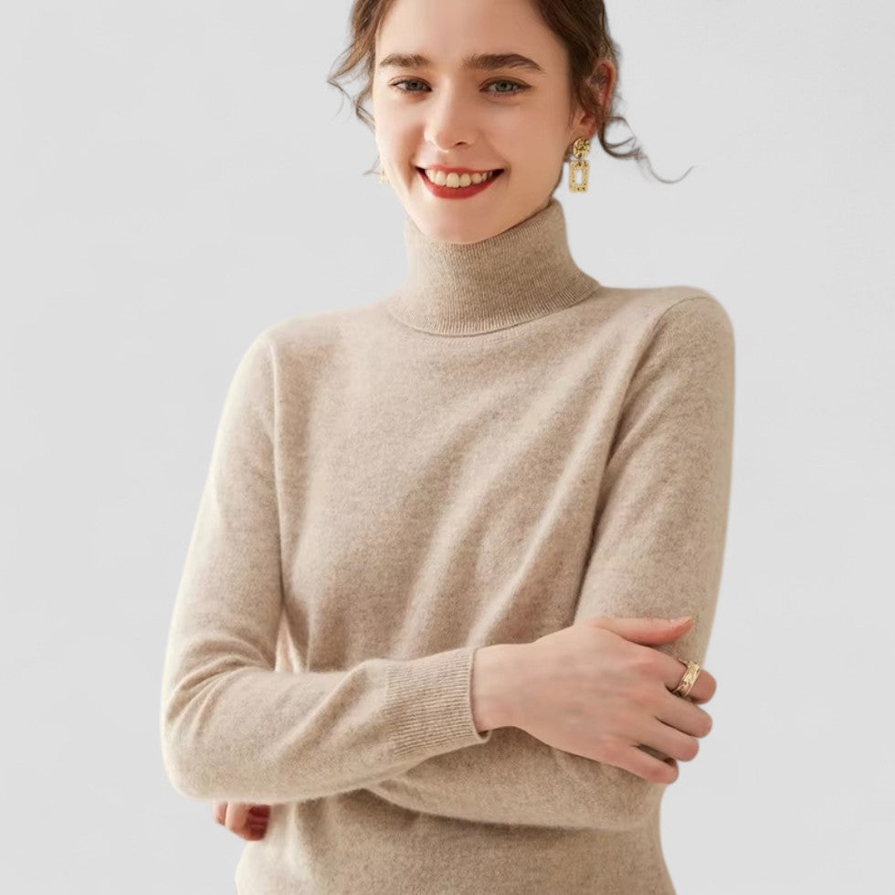 Damtröja Turtleneck Stilren