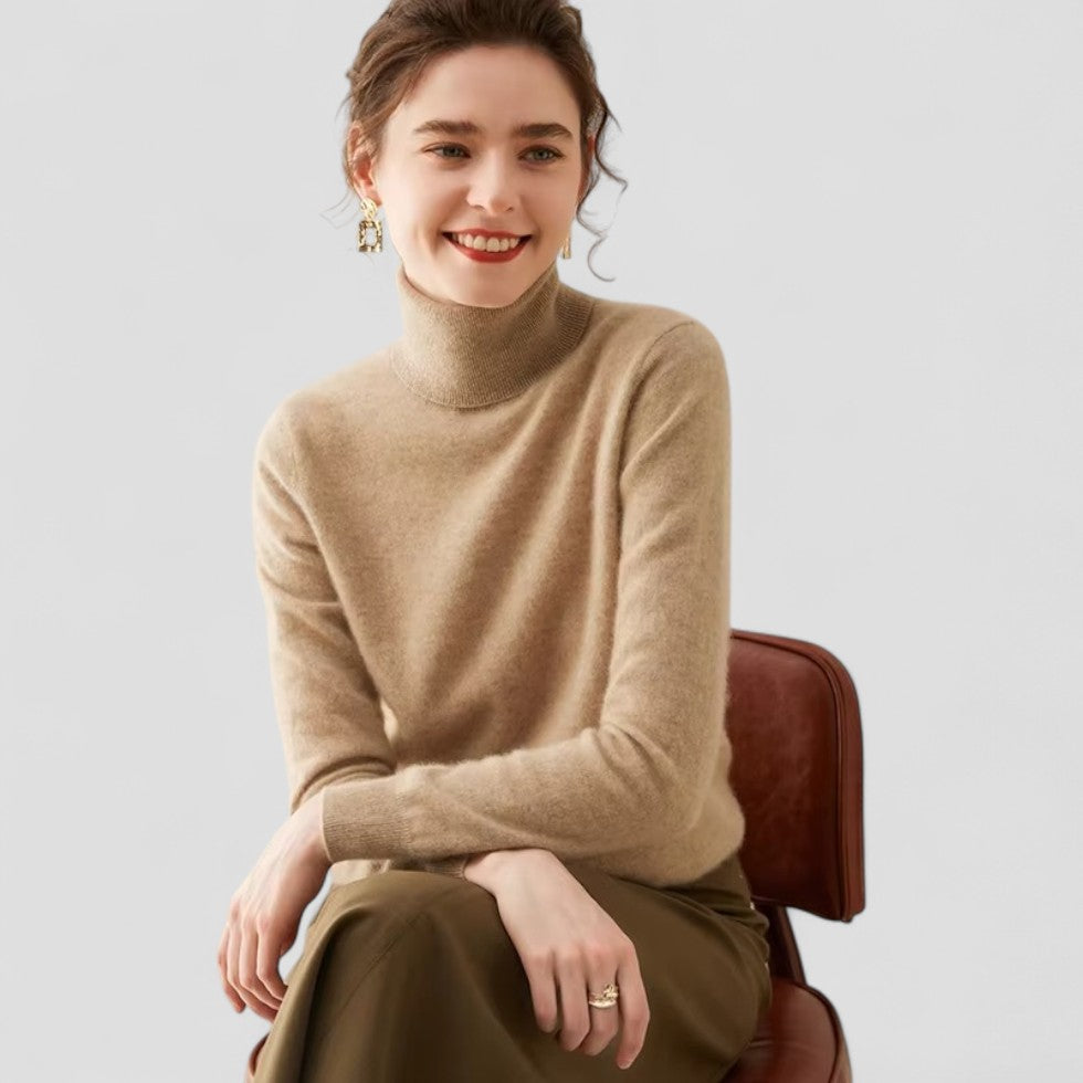 Damtröja Turtleneck Stilren