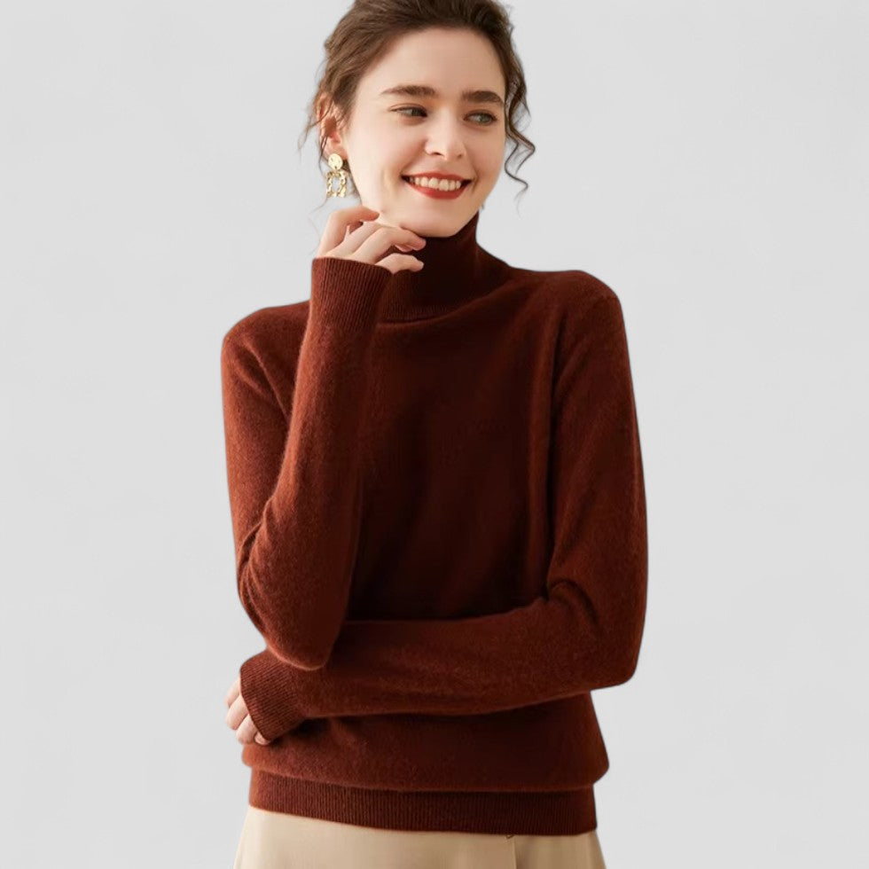 Damtröja Turtleneck Stilren