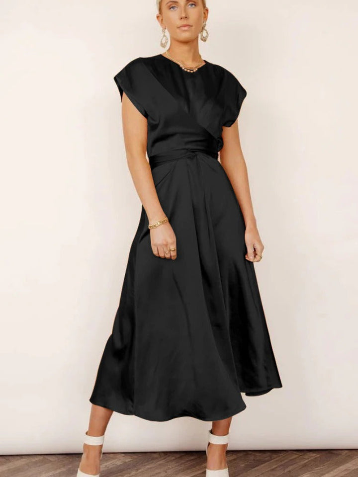 Kvinnors Midi Klänning Lagerdesign Andningsbar Look