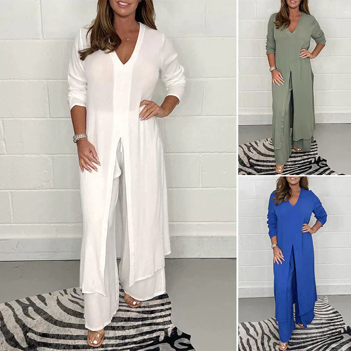 Elegant och avslappnat matchande set för kvinnor - Emma