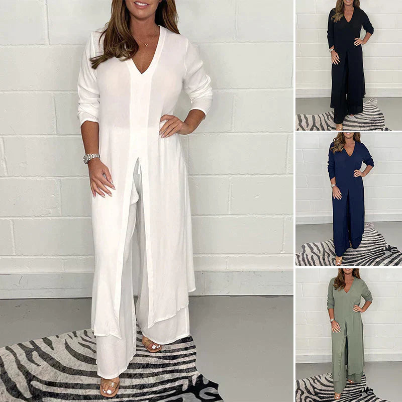 Elegant och avslappnat matchande set för kvinnor - Emma