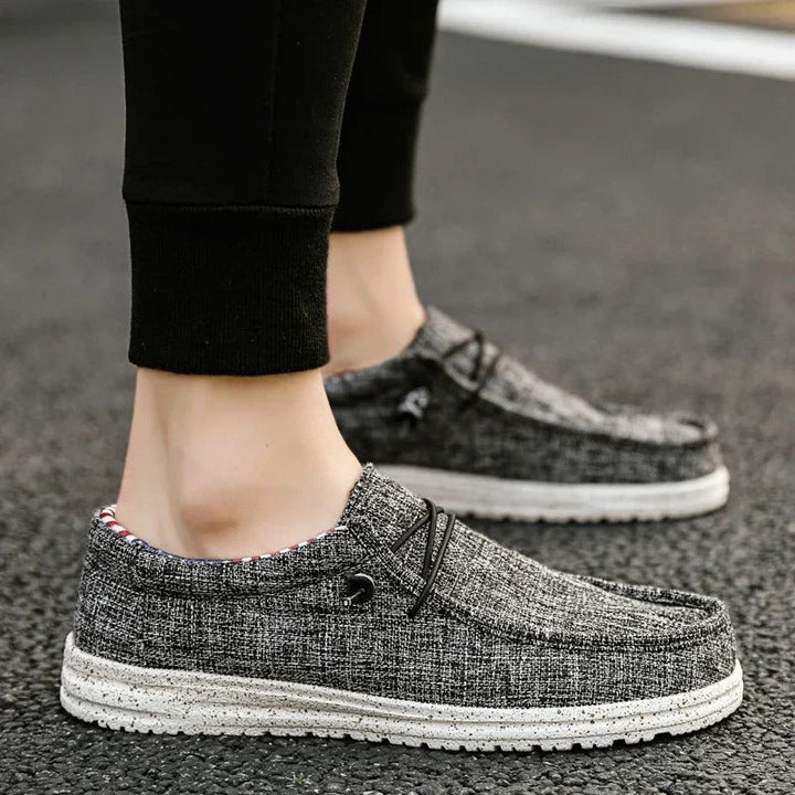 Casual Loafers med snörning för män - Komfort och Stil