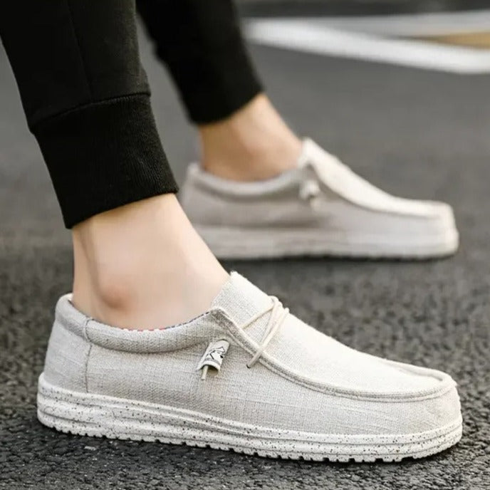 Casual Loafers med snörning för män - Komfort och Stil