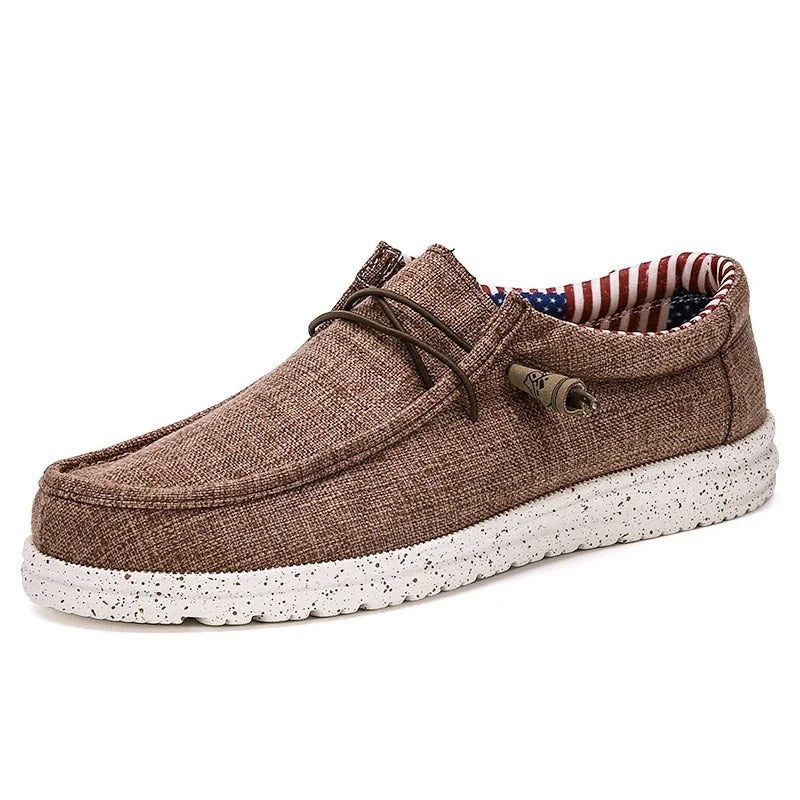 Casual Loafers med snörning för män - Komfort och Stil