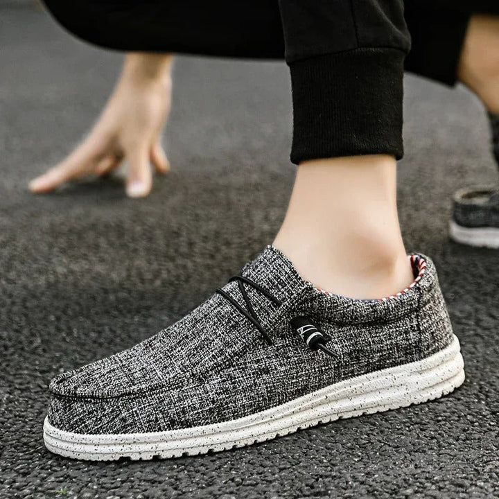 Casual Loafers med snörning för män - Komfort och Stil