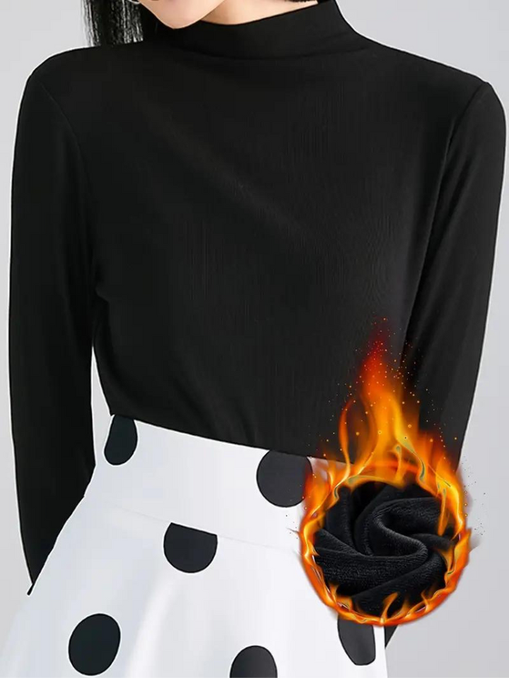 Ellinora Skjorta | Termoskjorta med turtleneck för kvinnor