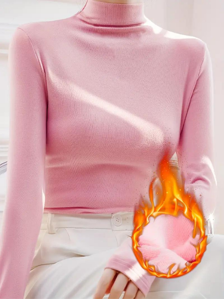 Ellinora Skjorta | Termoskjorta med turtleneck för kvinnor