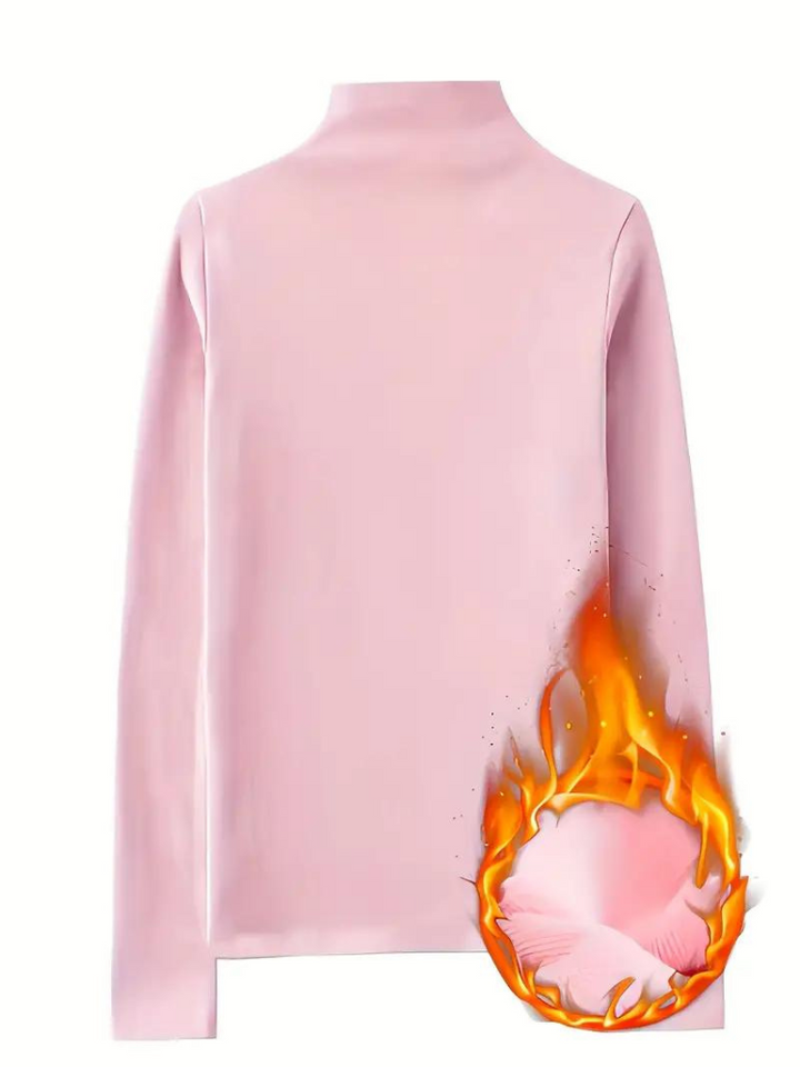 Ellinora Skjorta | Termoskjorta med turtleneck för kvinnor
