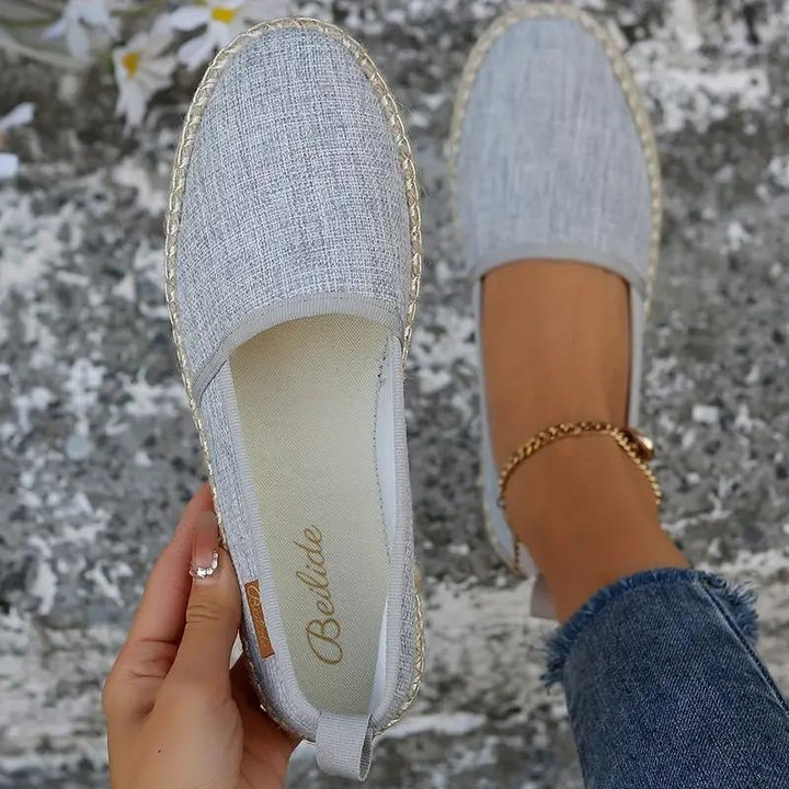 Espadriller, Platta, Lättviktsskor, Canvasskor, Skor för sommaren