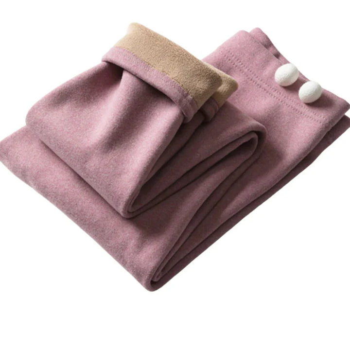 Eudora Vinterleggings | Varma leggings med fleecefoder för kvinnor