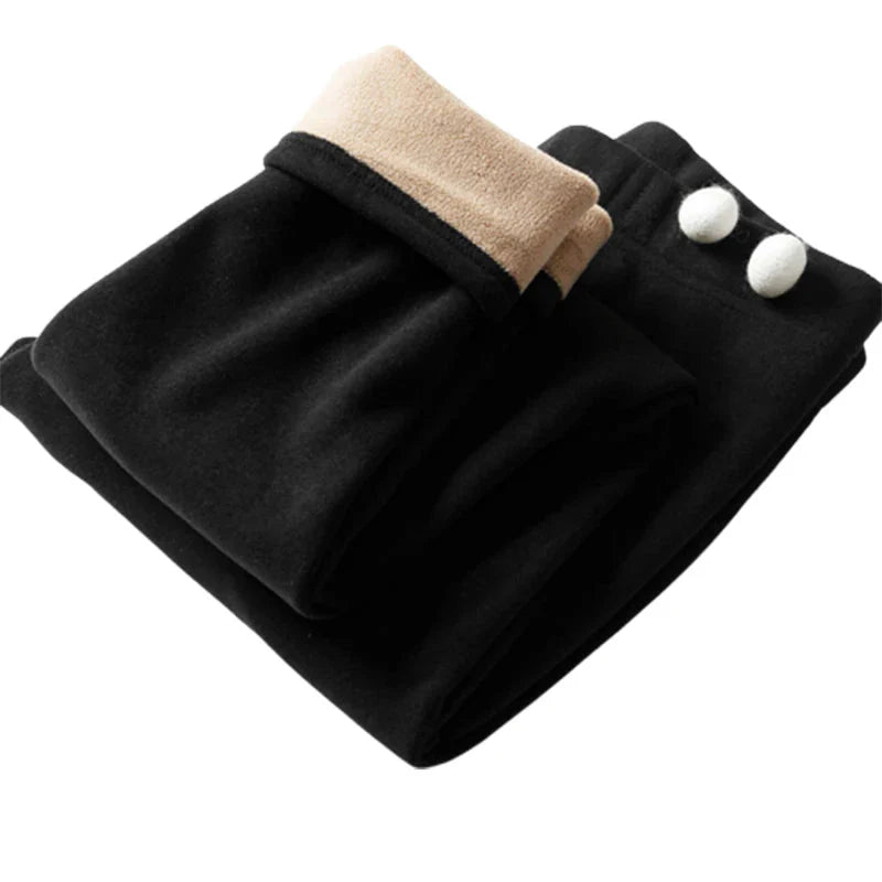 Eudora Vinterleggings | Varma leggings med fleecefoder för kvinnor