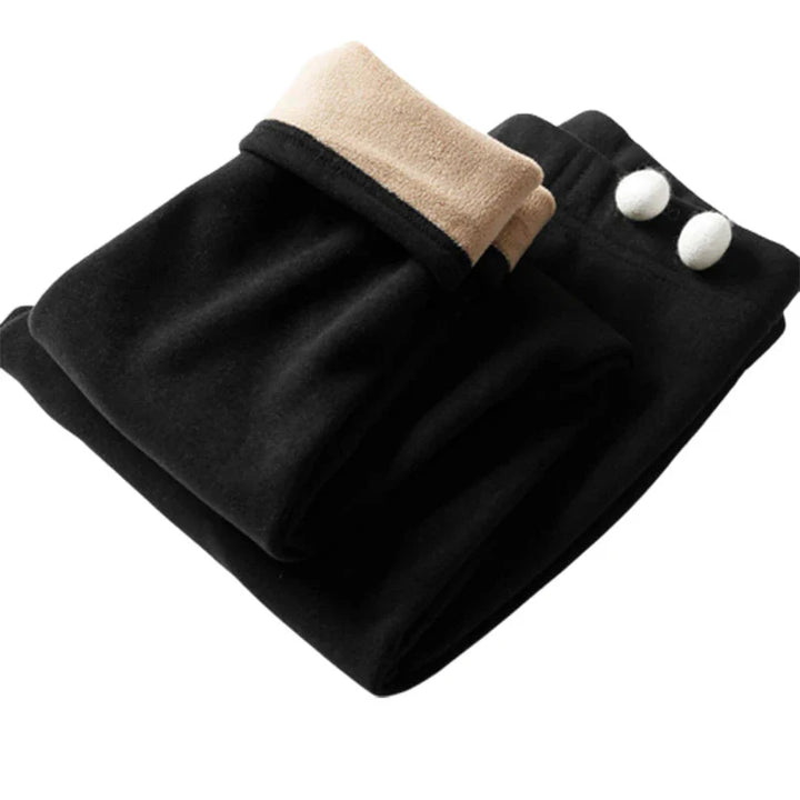 Eudora Vinterleggings | Varma leggings med fleecefoder för kvinnor