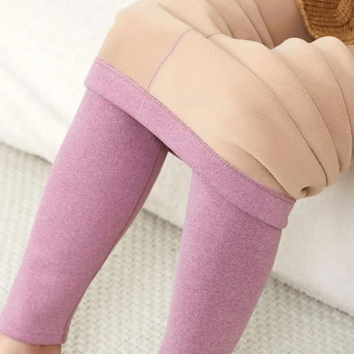 Eudora Vinterleggings | Varma leggings med fleecefoder för kvinnor