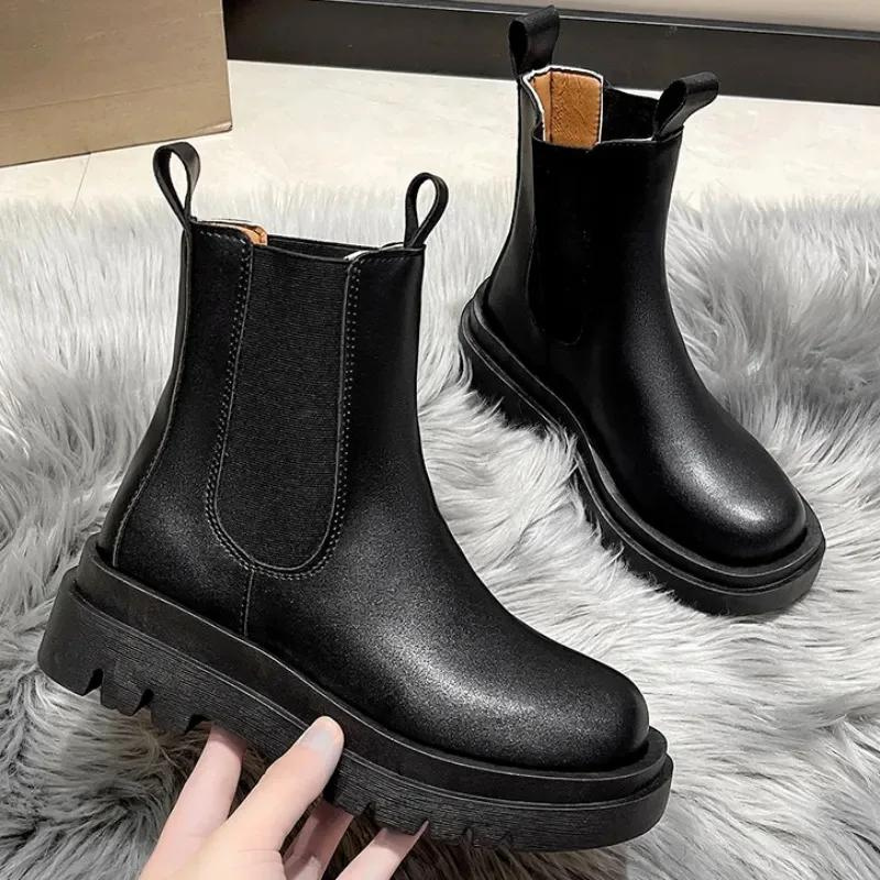 Fara Chelsea Stövlar | Slip-on-stövlar för damer för höst och vinter