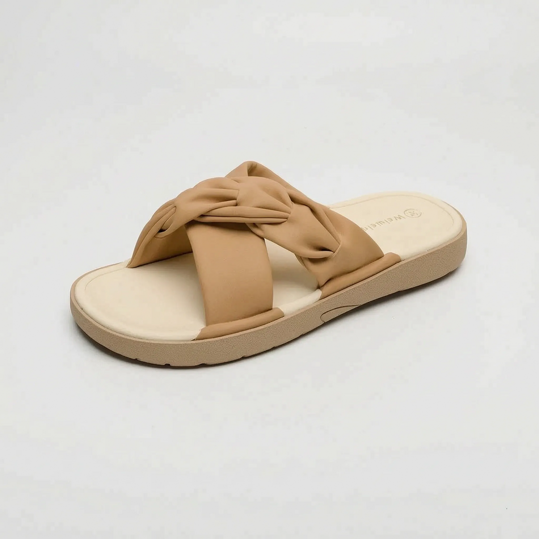 Platta instegssandaler - Juanita