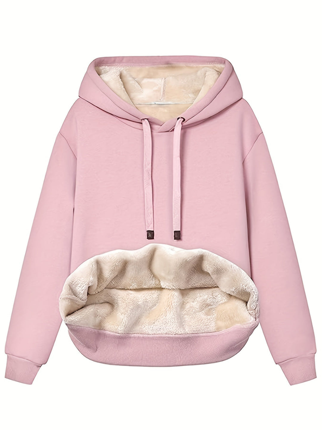 Fleece huvtröja | Varm | Vinter | Pullover Hoodie | Oversized Hoodie