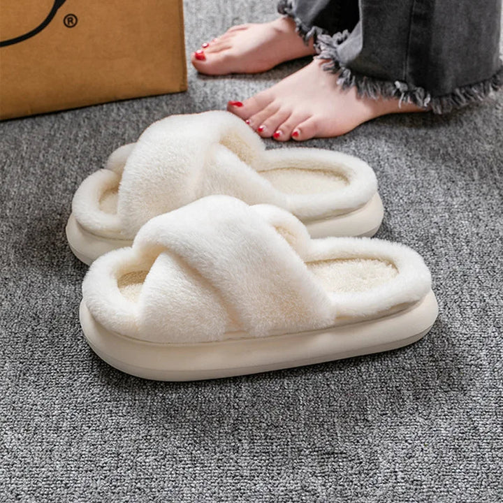 Fluffiga tofflor | Varma | Inomhus | Vinter tofflor | Hus tofflor
