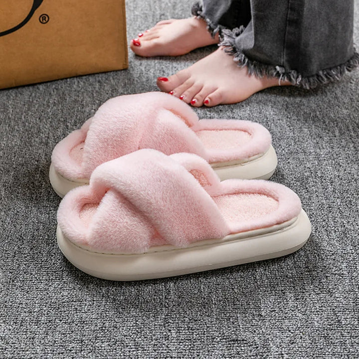 Fluffiga tofflor | Varma | Inomhus | Vinter tofflor | Hus tofflor