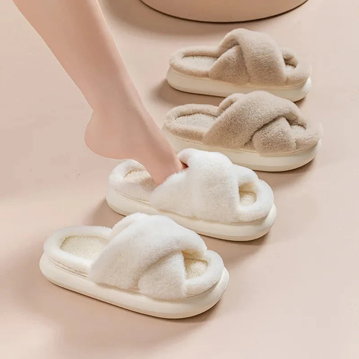 Fluffiga tofflor | Varma | Inomhus | Vinter tofflor | Hus tofflor