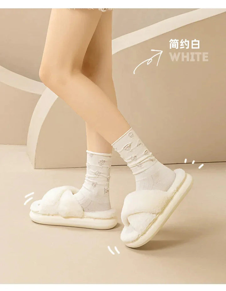 Fluffiga tofflor | Varma | Inomhus | Vinter tofflor | Hus tofflor