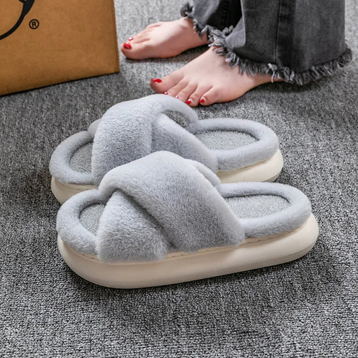 Fluffiga tofflor | Varma | Inomhus | Vinter tofflor | Hus tofflor