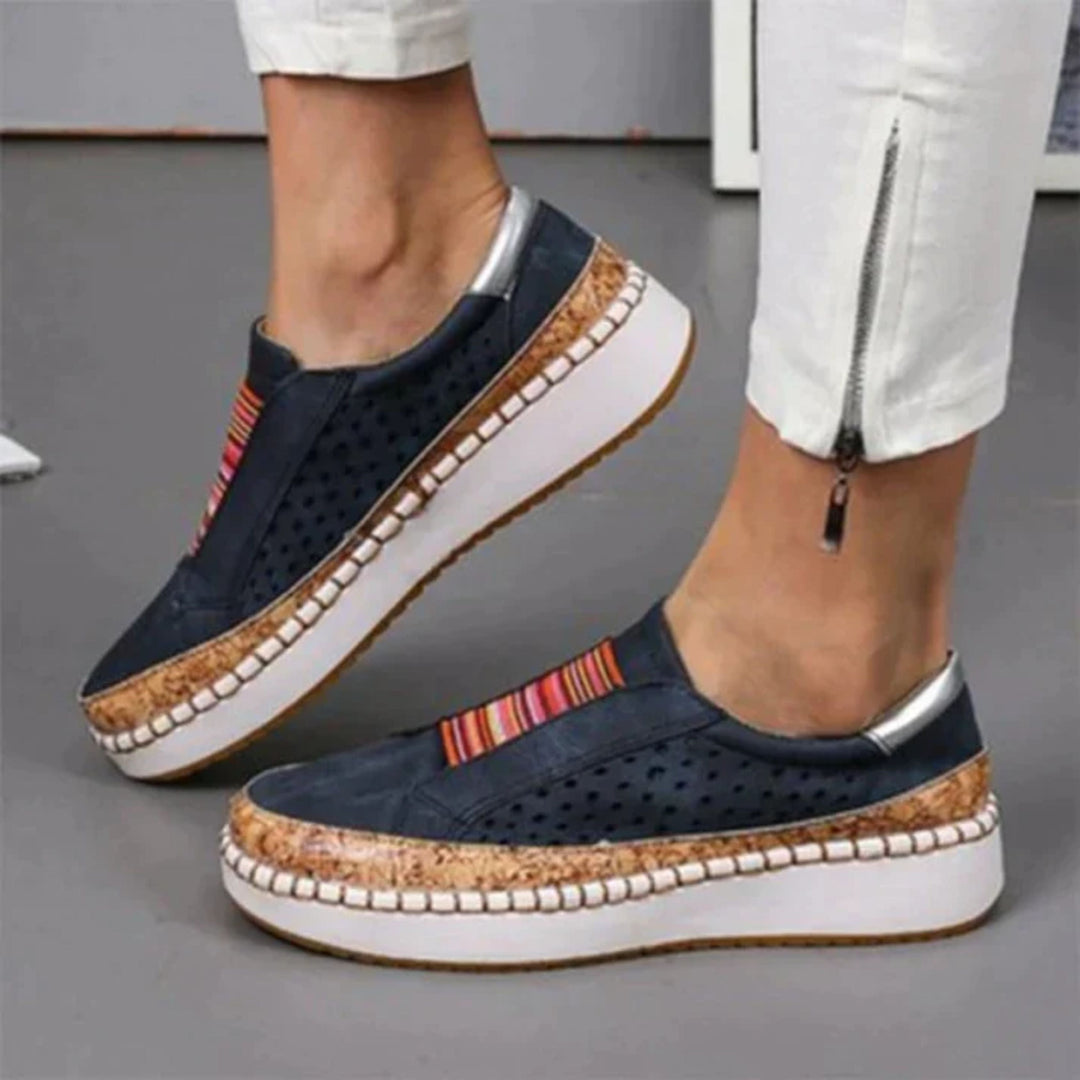 Gångskor - Ergonomiska - Slip-On - Ortopediska skor - Damskor